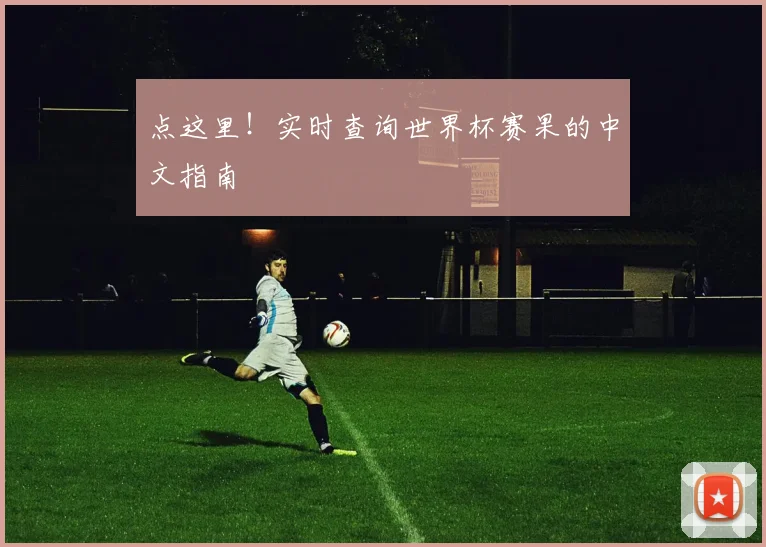 点这里！实时查询世界杯赛果的中文指南