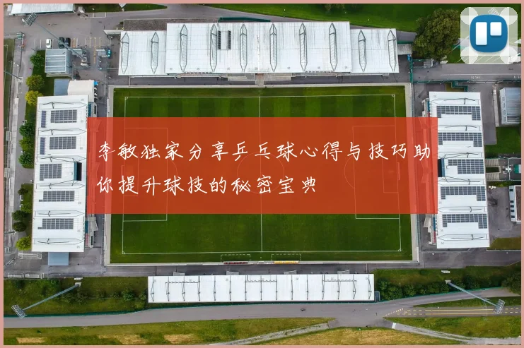 李敏独家分享乒乓球心得与技巧助你提升球技的秘密宝典